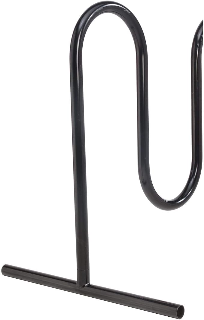 Global Industrial 94" L Wave Bike Rack, Free Standing, 9-Bike Capacity - Image 9