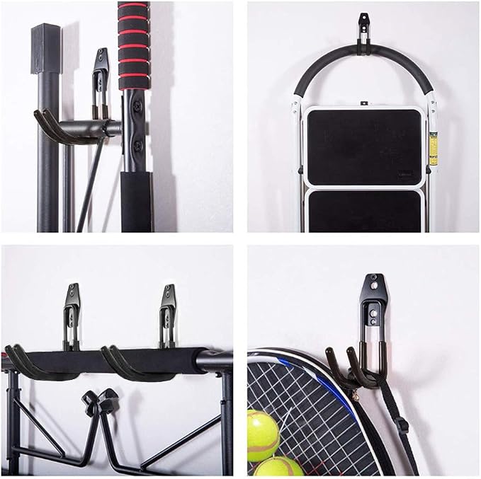 Garage Storage Utility Hooks,Garage Garden Tool Organizer,Steel Wall Mount Hooks - Image 7