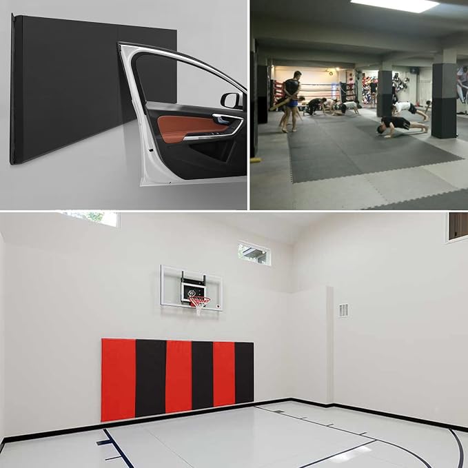 PROGOAL 2"/4" Thick Foam Protection Wall Pad,Gym Basketball-Court - Image 7