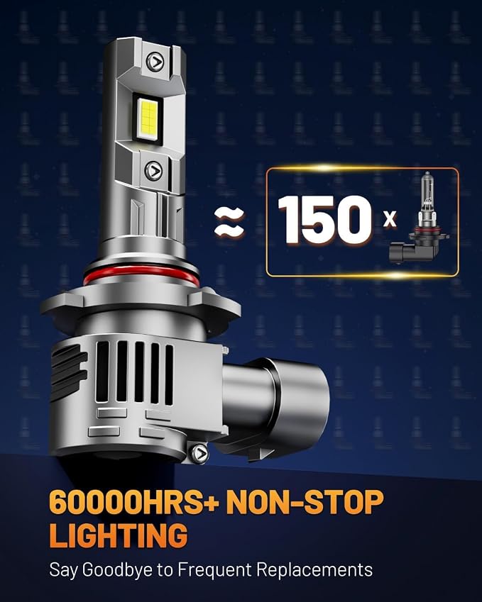 forenner Fahren 9005 9006 Bulbs, % Super - Image 6