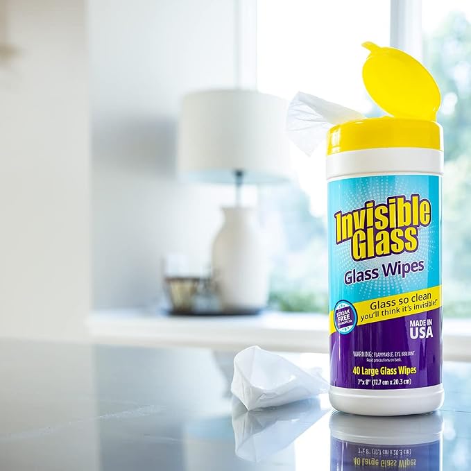 Invisible Glass 90160-3PK Glass Cleaning Wipes Perfect - Image 6