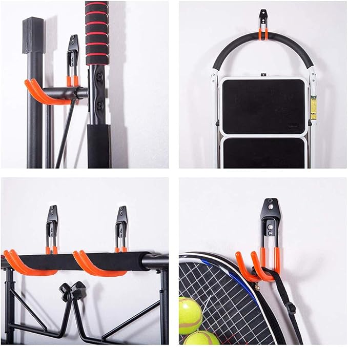 Garage Storage Utility Hooks,Garage Garden Tool Organizer,Steel Wall Mount Hooks - Image 7