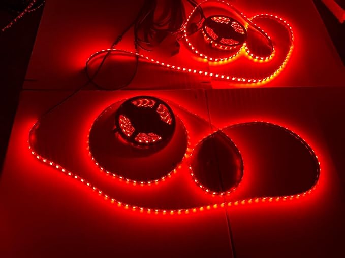 Black Out Full Tinted Smoked LEDs x4PCS 4FT 48" 1.2Meters RGB Dream Color - Image 8