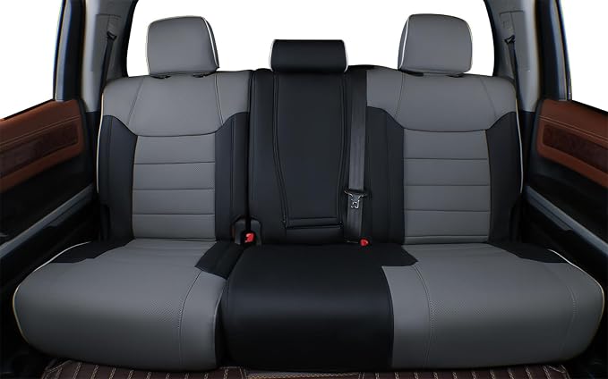 EKR Custom Fit Tacoma Leather Car Seat Covers - Image 5