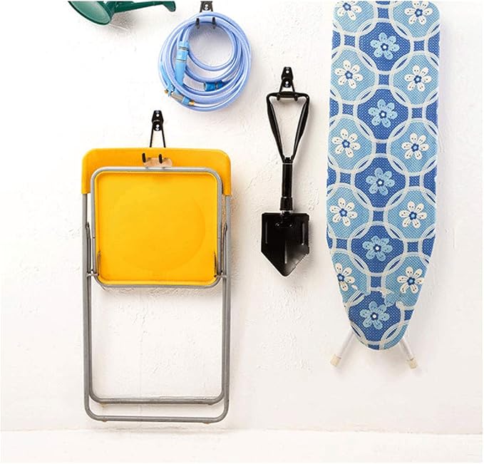 2 Pack Garage Storage Utility Hooks,Garage Garden Tool Organizer,Steel Wall - Image 7
