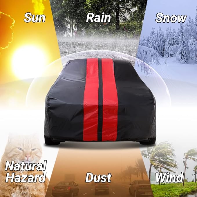iCarCover Custom Car Cover for 1974-1978 Ford Mustang Waterproof All Weather - Image 6