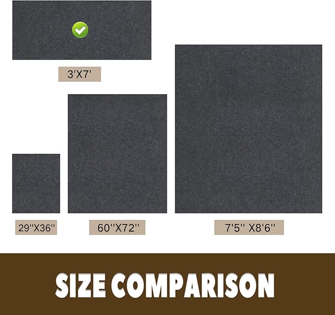Oil Spill Mat, Garage Floor Mat Under Car, Waterproof/Durable/Non-Slip TPR - Image 6