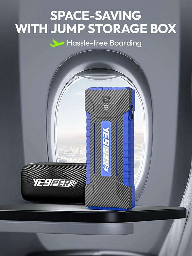 YESPER 2160A Car Jump Starter Portable,Battery Jumper Booster Pack, Boost Jump - Image 8