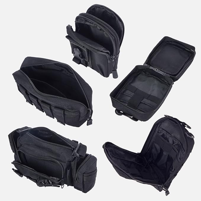 Universal Tactical Seat Back Organizer Vehicle Molle Panel Organizer Storage - Image 7