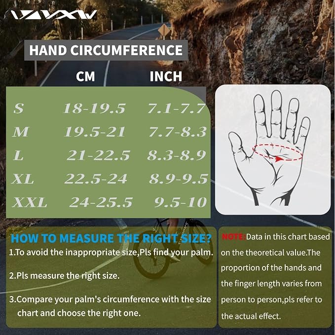 VXW High Protection Motorcycle Gloves - Image 11