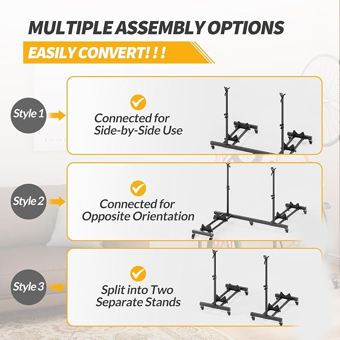Vertical Bike Stands,Standing Bike Rack - Image 9