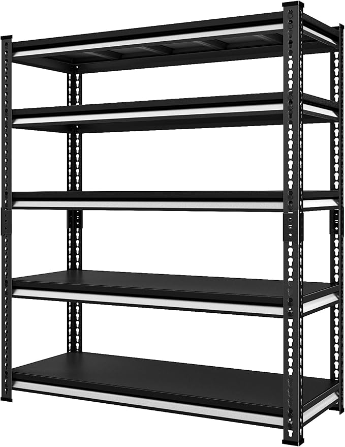 48" W Garage Shelving Heavy Duty,2500LBS Loads Metal Shelving Units and Storage - Image 6