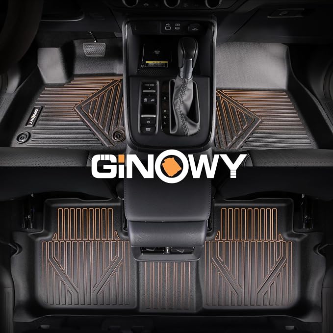 GINOWY- Floor Mats for Kia K5 2021-2024 2025 for Hyundai Sonata 2020-2025 - Image 8