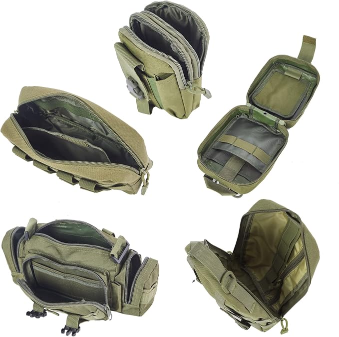 Universal Tactical Seat Back Organizer Vehicle Molle Panel Organizer Storage - Image 7