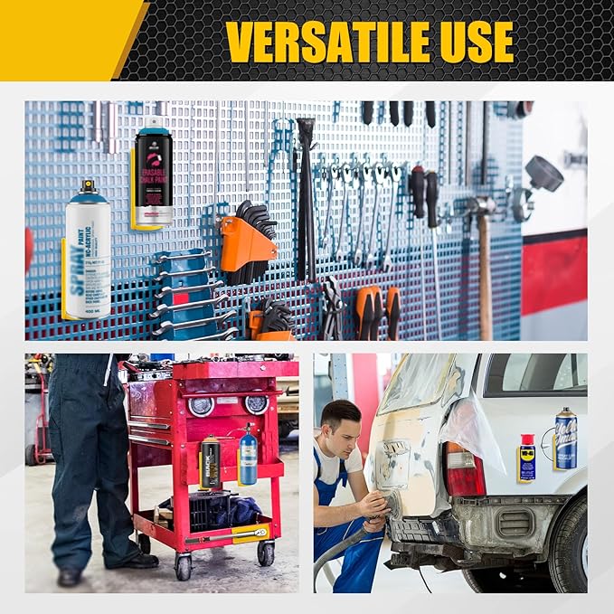 2 Pcs Magnetic Aerosol Spray Can Holder, Strong Magnets Hold Can, Spray Can - Image 6