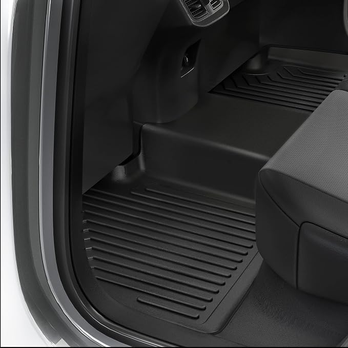 OEDRO Floor Mats Fit for 2016-2024 Chevrolet Camaro, Unique Black TPE - Image 9