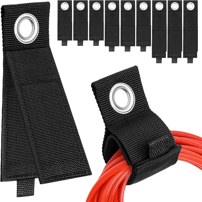 Heavy-Duty Storage Straps,Extension Cord Holder Organizer Variety Pack Holds - Image 9