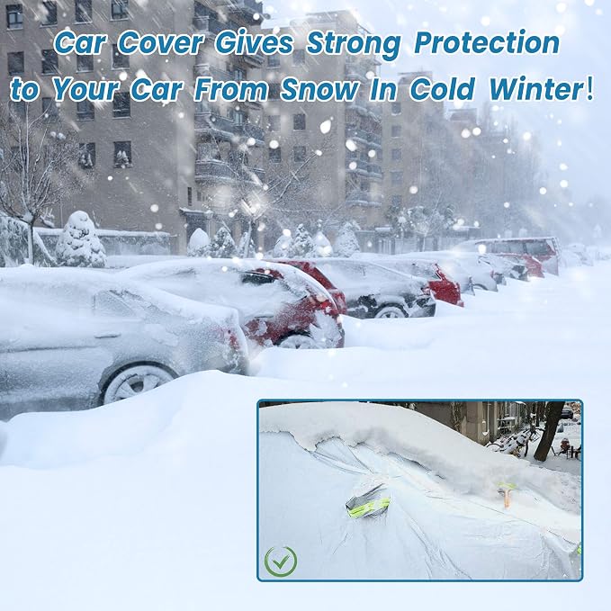 Car Cover Waterproof All Weather, GORDITA Full Exterior Covers - Image 8
