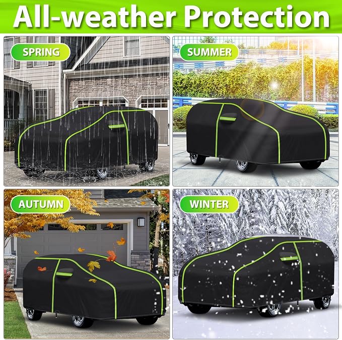 Car Cover for 2015-2024 RX350 RX450 RX500,PEVA Full Car Cover –Adding Cotton - Image 6