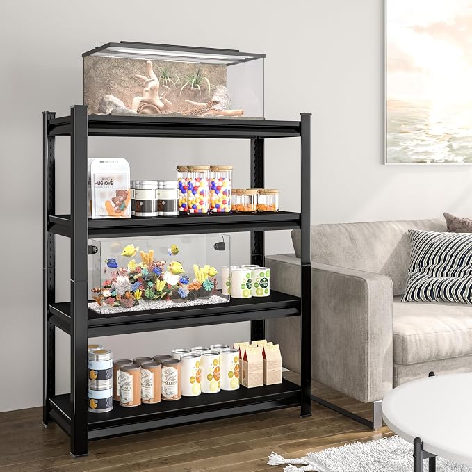 40in Wide Garage Shelving Heavy Duty,2000lbs Large Loads Adjustable Garage - Image 8