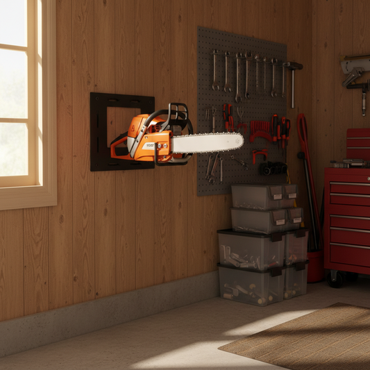 Chainsaw Wall Mount Garage Storage on a Budget: How to Get a Safer, More Organized Shop Without Spending a Fortune