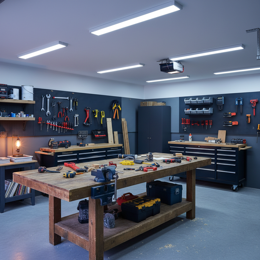 The Hidden Cost of Cheap LED Shop Lights: Why Poor Garage Workshop Lighting Happens and How to Avoid It