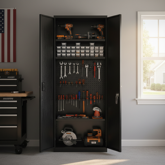 Beyond Square Footage: What Really Matters When Choosing a Tall Metal Storage Cabinet for Garage Organization