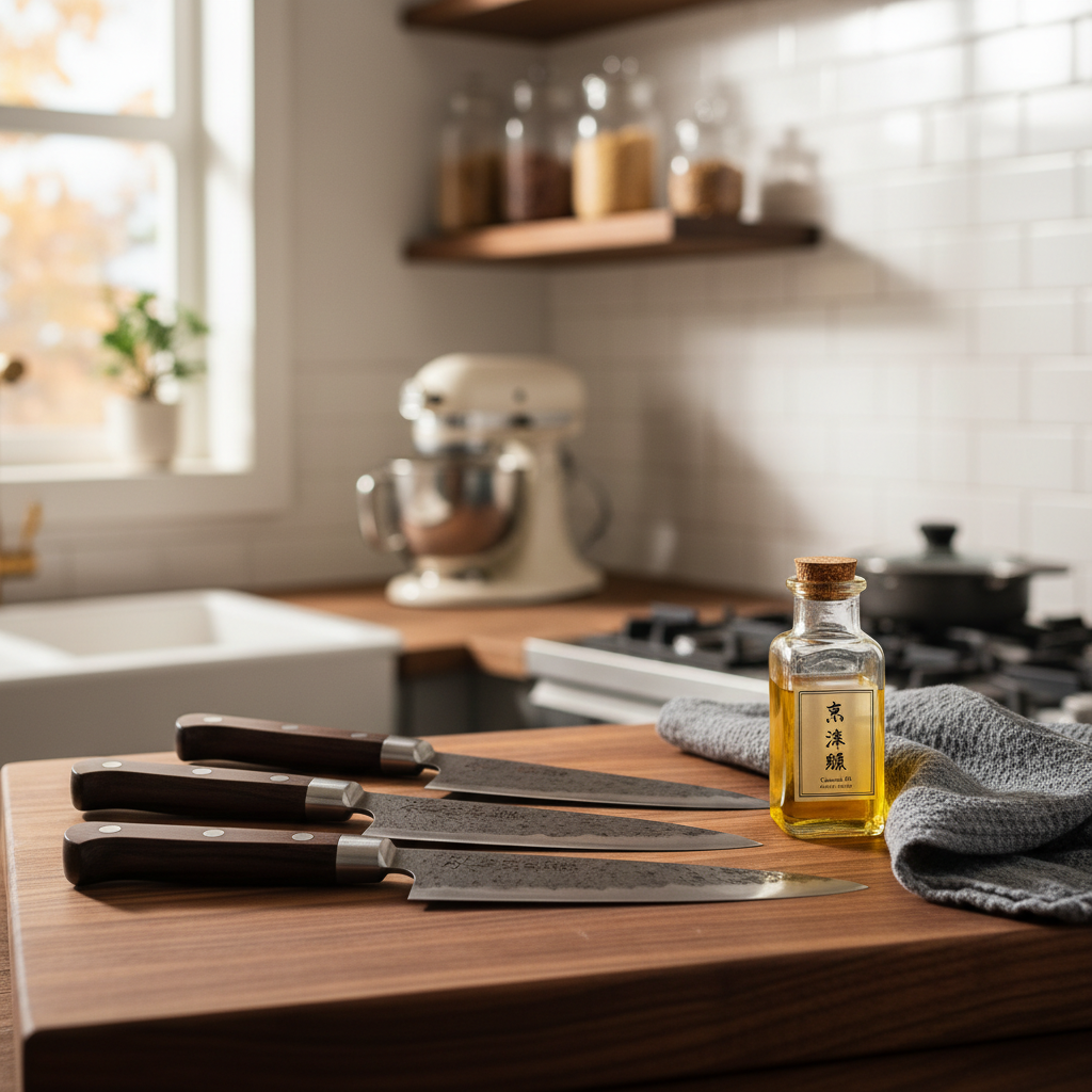 How to Care for Your Japanese High Carbon Steel Knife Set: A Year-Round Maintenance Guide That Extends Its Life