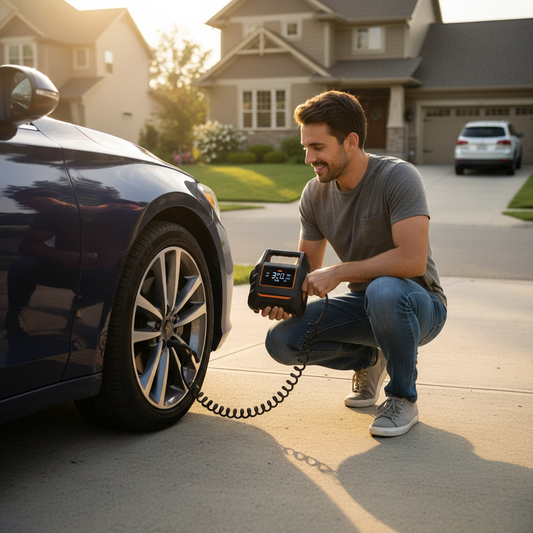 The Real Difference Between Corded and Cordless Portable Tire Inflator Air Compressors — And Which One Fits Your Roadside Situation