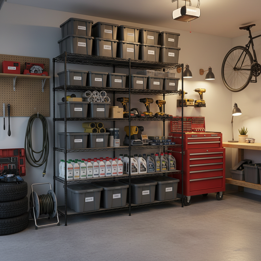 The 7 Mistakes People Make When Buying a Heavy Duty Wire Shelving Unit for Garage Organization (And What to Do Instead)