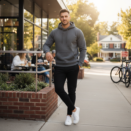 Athletic Fleece Hoodie Fixes That Worsen Bulk: How Far to Push Layering in Men's Casual Sport Style