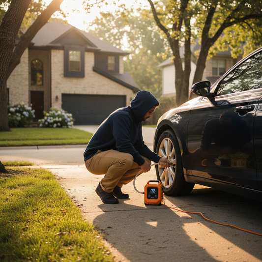 Listed PSI on Paper, Real Inflation Speed in Your Driveway: Reading Portable Tire Inflator Specs