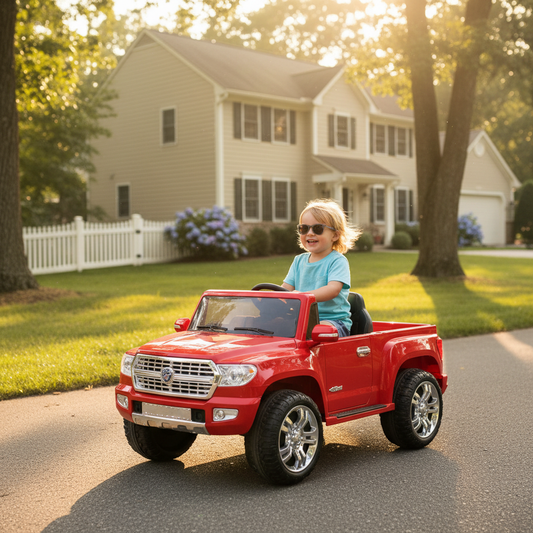 After Your Child Outgrows Toy Cars: Judge Kids Electric Ride On Car Truck Options by Safety Specs, Not Box Art