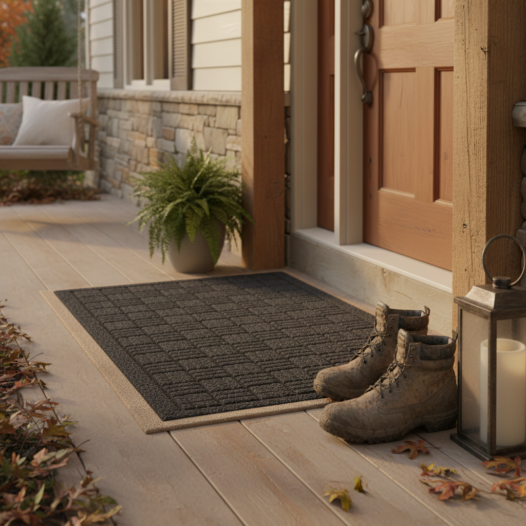 Indoor Outdoor Entrance Mat You Only Need 1: Dirty, Slippery Floors, Not Daily Scrubbing