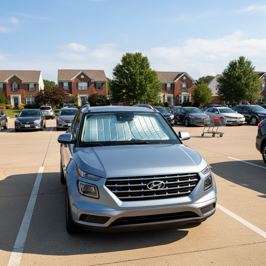 Beyond Universal Fit: What Really Separates a Good Windshield Sun Shade When Choosing Custom Fit Hyundai Venue Accessories