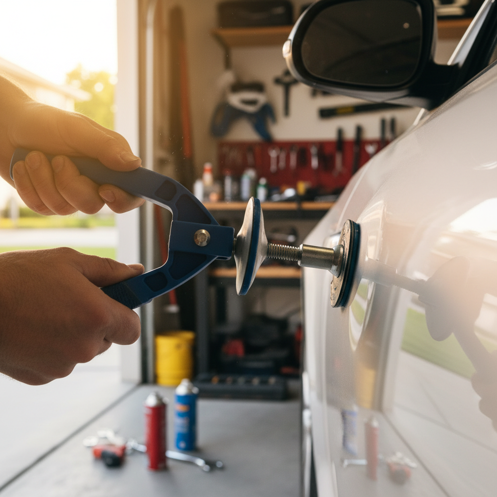 Why Portable Car Dent Removal Tools Often Fail in DIY Repairs — and How to Fix It Without a Body Shop