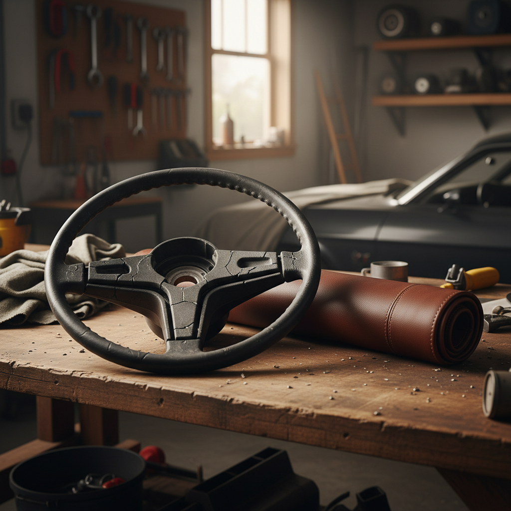 The Grip You Lost Without Realizing It: Making the Case for a Cowhide Leather Steering Wheel Cover Upgrade