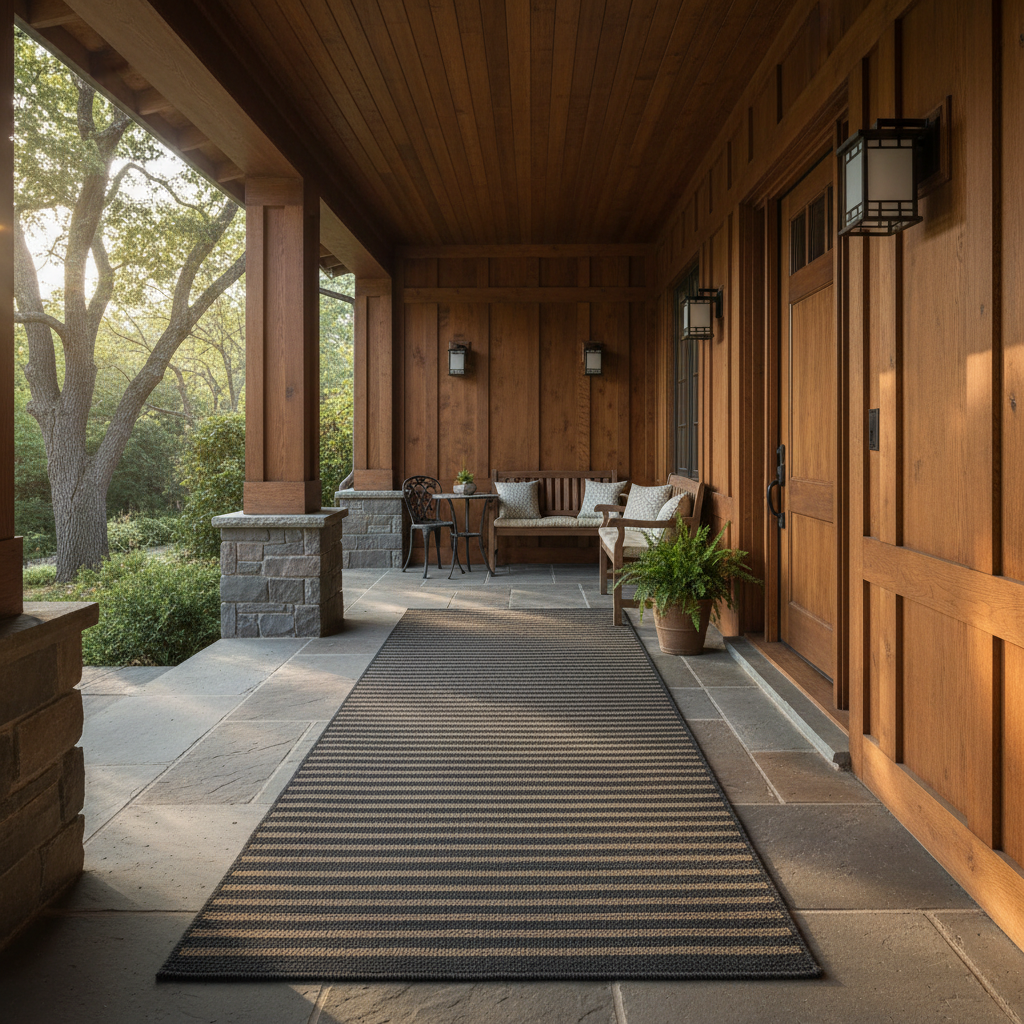 The Outdoor Hallway Runner Trap: Choosing a Rug That Survives Weather, Foot Traffic, and Time