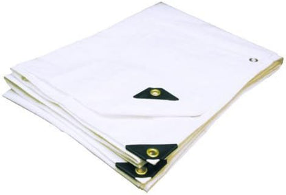 24'X40' Extra Heavy Duty 12 mil Tarp 3 Ply Coated Reinforced Canopy 6 oz 3 Layer by EZ+Travel+Collection