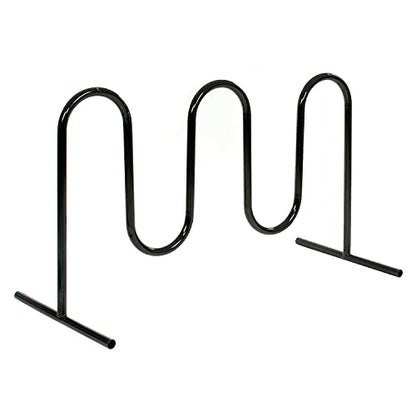 Global Industrial 68" L Wave Bike Rack, Free Standing, 7-Bike Capacity - Image 6