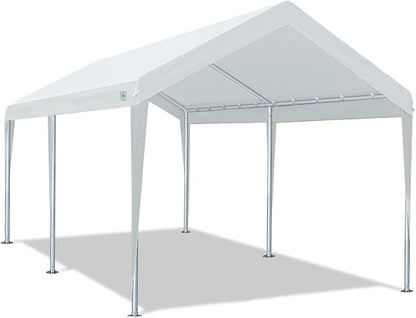 ADVANCE OUTDOOR Adjustable 10x20 ft Heavy Duty Carport Car Canopy Garage Boat by ADVANCEOUTDOOR