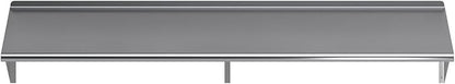 AmGood 72" Long X 16" Deep Stainless Steel Wall Shelf | NSF Certified | - Image 4