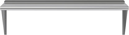 AmGood 48" Long X 18" Deep Stainless Steel Wall Shelf | NSF Certified | - Image 4