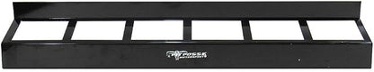 Pit Posse 304BK Six Quart Oil Can Rack Holder 32" Caddy Wall Hanger Aluminum - Image 4