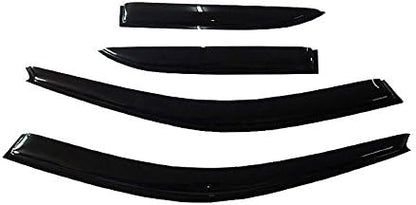 Wind Deflector Compatible with 1997-2001 Toyota Camry Smoke Sun/Rain Guard by GLDIFA