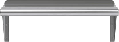 AmGood 24" Long X 10" Deep Stainless Steel Wall Shelf | NSF Certified | - Image 4