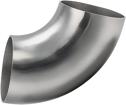 Cotonake OD 5 Inch 90 Degree SS304 Stainless Steel Bend Tube Exhaust Elbow Pipe by Cotonlake