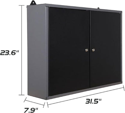 JZD Steel Garage Wall Mounted Tool Cabinet - Image 3