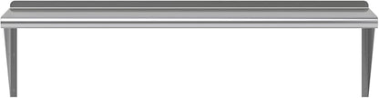 AmGood 48" Long X 14" Deep Stainless Steel Wall Shelf | NSF Certified | - Image 4
