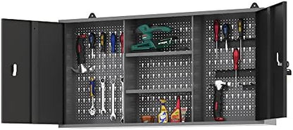 JZD Steel Wall Mount Storage Cabinet System - Image 6